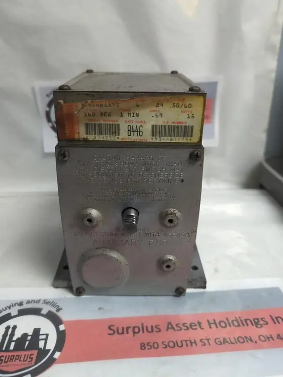 Used HONEYWELL M944B1175 Motors (misc) | Surplus Asset Holdings #1205117
