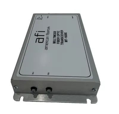 NEW AMERICAN FIBERTEK MT-1600E MULTIMODE FIBER OPTIC TRANSCEIVER MT1600E