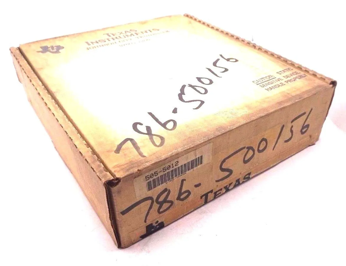 NEW SEALED TEXAS INSTRUMENTS 505-5012 PLC MODULE 5055012