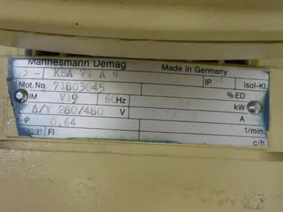 USED MANNESMANN DEMAG FG06 U1-H2-F2