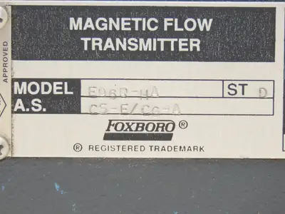 Foxboro E96R-HA-CS-E/CG-A Magnetic Flow Transmitter 0-5mV 120VAC
