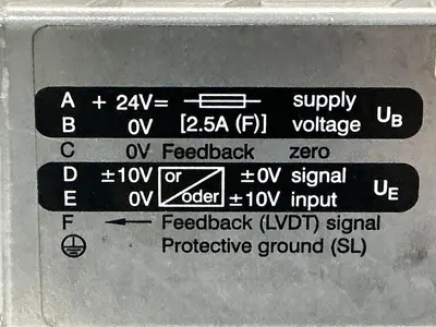 USED REXROTH 4WRPEH 6 C3 B12L-20-G24K0/A1M-00