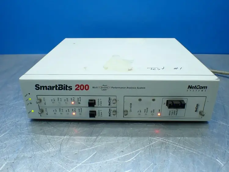 Used NETCOM SYSTEMS SMB0200 Network Analyzers Ohio US | HGR 24 #1096802