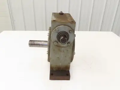 Hub City 381 PowerCube Worm Gearbox Drive 20:1 Reducer 7Hp 88rpm Dual Input