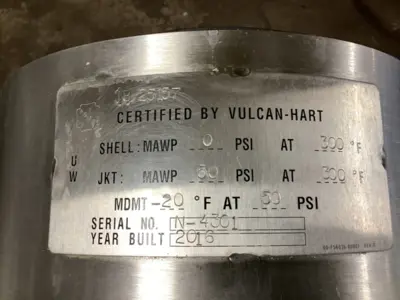 152-0791 Vulcan K6ETT Dual 6 Gallon Jacketed Tilting Kettle