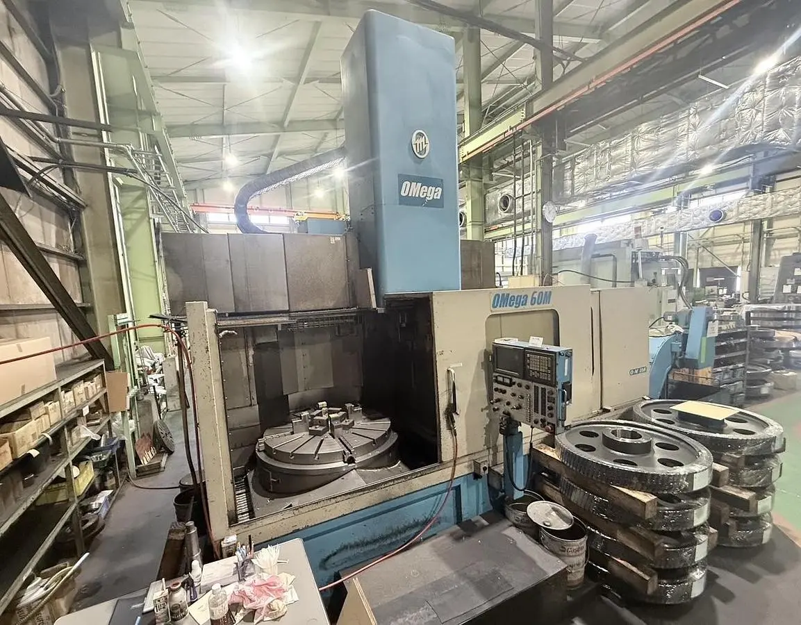 Used 2003 O-M OMEGA 60M Vertical Boring Mills (incld VTL) Georgia US | Shub Machinery #793764