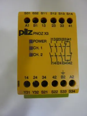 USED PILZ PNOZX324VAC24VDC3N/O1N/C1SO