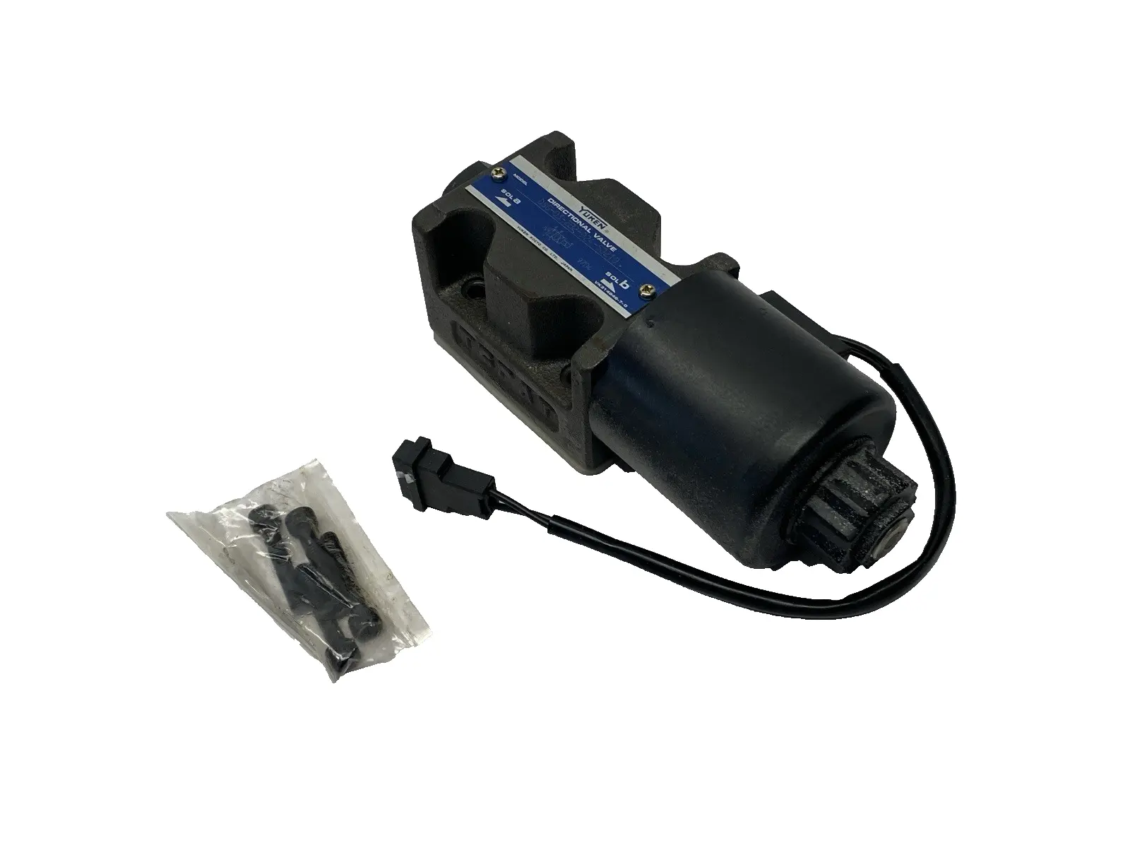 USED YUKEN SOLENOID DIRECTIONAL VALVE