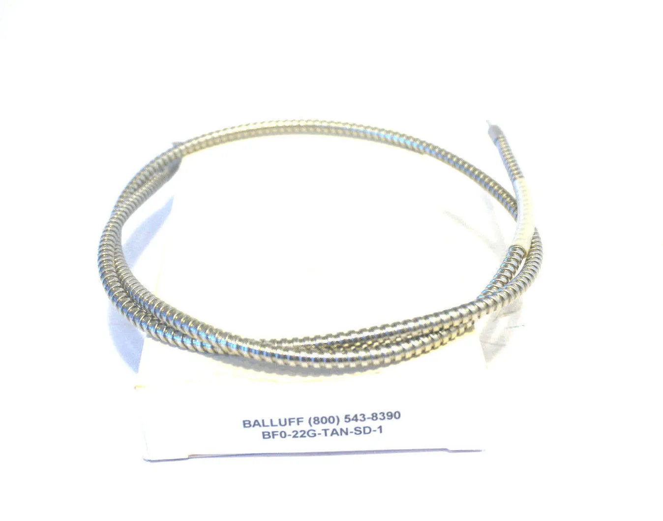 NEW BALLUFF BFO-22G-TAN-SD-1 FIBER OPTIC CABLE BFO22GTANSD1