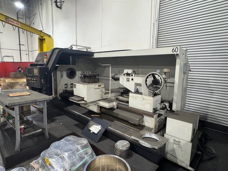 Used 2007 KINGSTON LD 48 X 80 Oil Field & Hollow Spindle Lathes California US | Wheeler Machinery Sales #718330