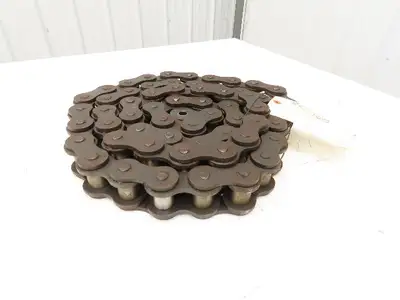 Link Belt RC160 #160 Roller Chain Riveted 9.25 Feet Length