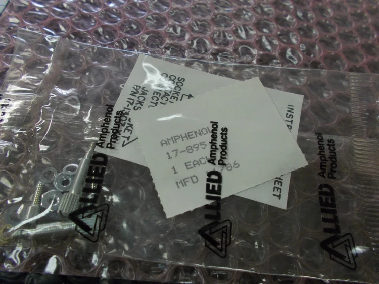 New | in-Stock Amphenol 17-895 Misc Fasteners Arizona US | ASSET CONVERSION SPECIALISTS, INC. #312460