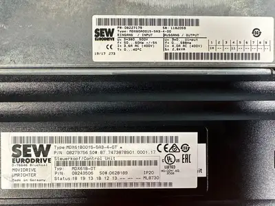 Sew-Eurodrive MDX61B0015-5A3-4-0T / MDX60A0015-5A3-4-00 (12.4.6)