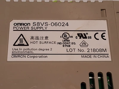 OMRON S8VS-06024 POWER SUPPLY