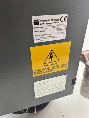 2011 BROWN & SHARPE ONE 7.7.5 Coordinate Measuring Machine | 520 Machinery Sales LLC (11)