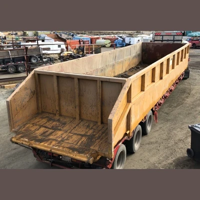 10ft Wide x 40ft Long  x 5ft High Shale Bin