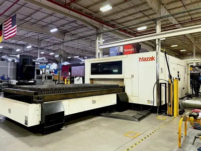 Used 2015 MAZAK OPTIPLEX 3015 FIBER II Laser Cutters Illinois US | Machine Factory Outlet #1262756