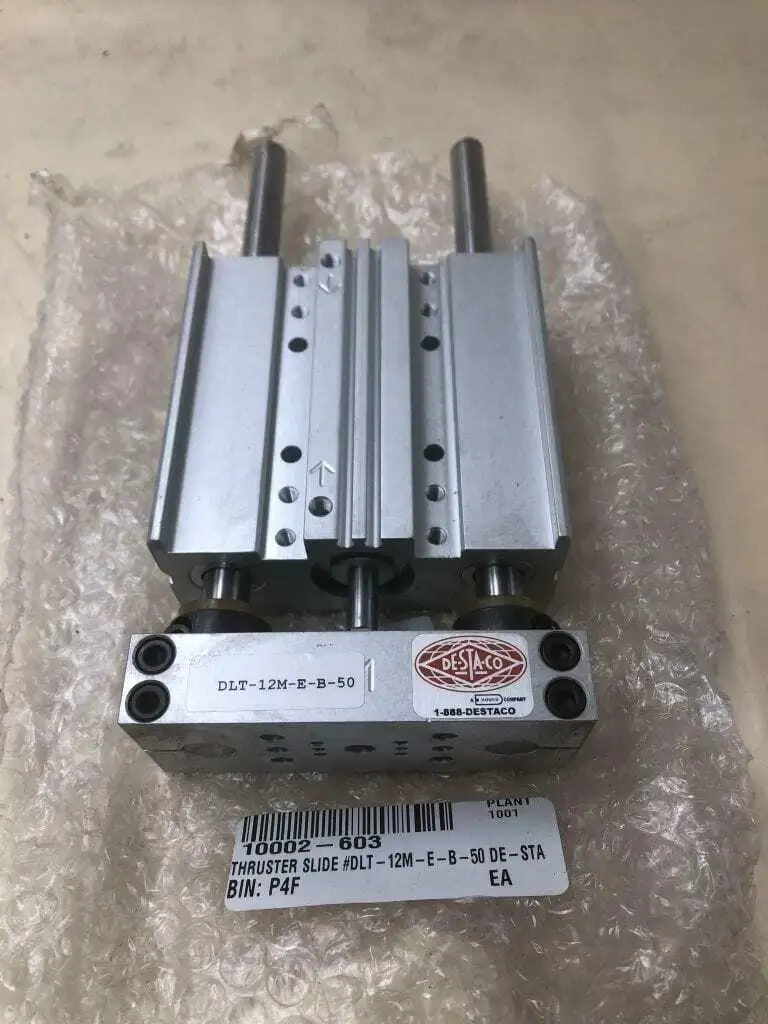 Destaco DLT-12M-E-B-50 Thruster Linear Slide Internal Air Cylinder ; 50mm Stroke