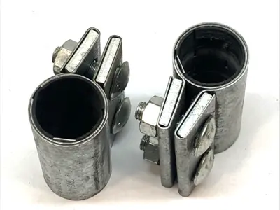 USED MAVERICK INDUSTRIAL SALES COMPRESSION COUPLING 2‑BOLT LOT OF 2