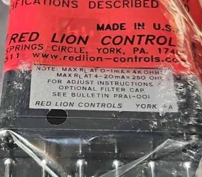 Red Lion PRA13021 Control Analog Converter 115 Volt 50/60Hz. Loc3E-35