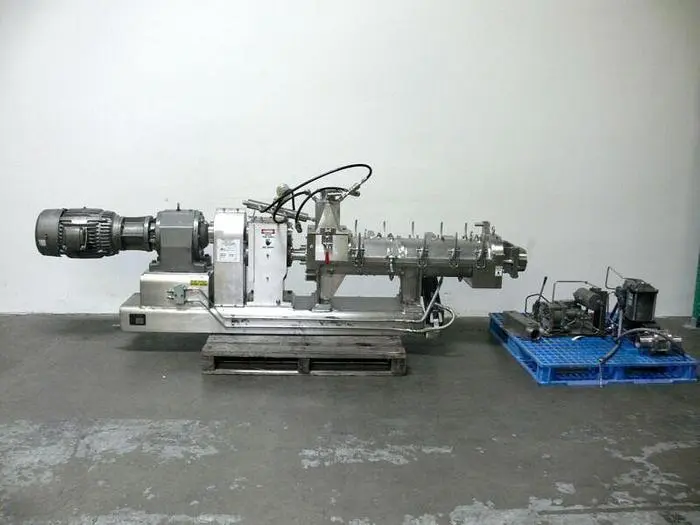 Used TELEDYNE READCO 6" PROCESSOR CONTINUOUS PASTE MIXER W/ 15HP MOTOR & CONTROLS Continuous Mixers California US | Equipment Lab #487297