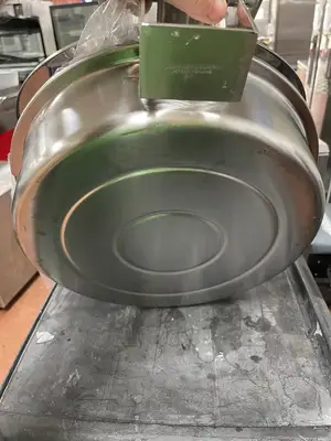 New | in-Stock Steelite New Haber & Son Steelite Stainless Round Induction Chafer 2.0 Gal with Hinged Lid Smallwares Illinois US | Falcon Restaurant Supply #1375897
