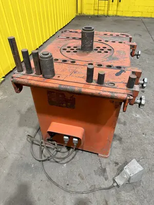 1-1/4" STEINWEG MODEL #B32 REBAR, ROD & BAR ROTARY BENDER: STOCK #18763