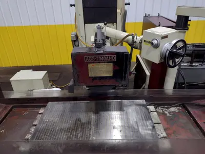 20" X 40" ACER MODEL #AGS-2040AHD 3 AXIS AUTOMATIC HORIZONTAL SURFACE GRINDER: STOCK #19823