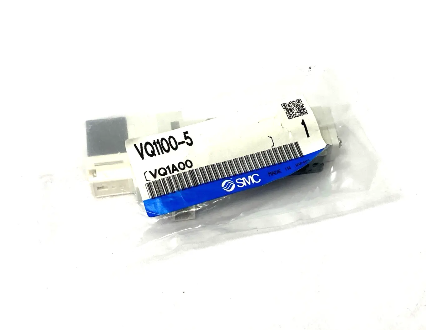 NEW SMC PLUG-IN SINGLE SOLENOID VALVE 2-WAY 24VDC