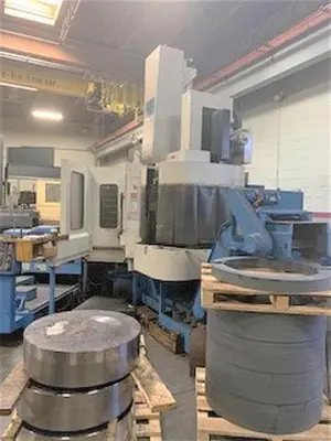 USED 1984 MAZAK MEGATURN A12 W/2 PALLETS
