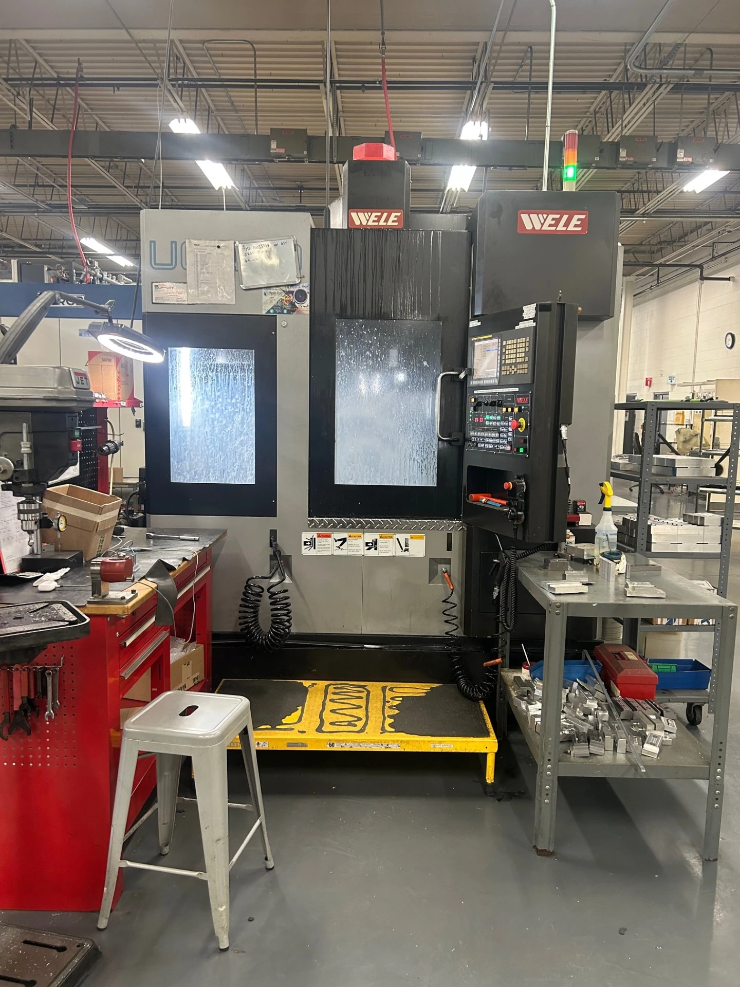 2017 Toyoda Wele UQ 400 5 Axis Trunnion Machining Center