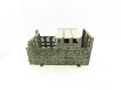 Allen Bradley SLC500 7 Slot Modular Chassis With 3 Card Slot Fillers Ser.B