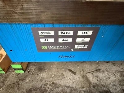 Used STOLLE DT-4/2 Tables, Floor & Layout Plates NL | Mach 4 Metal #117221