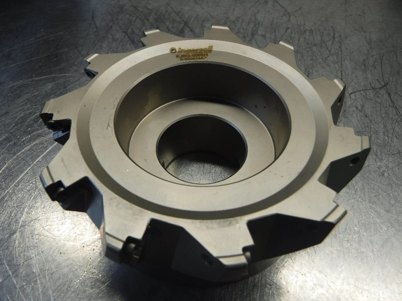 Ingersoll 5" Indexable Facemill 1.50" Arbor KJ6G-50R01 (LOC592)