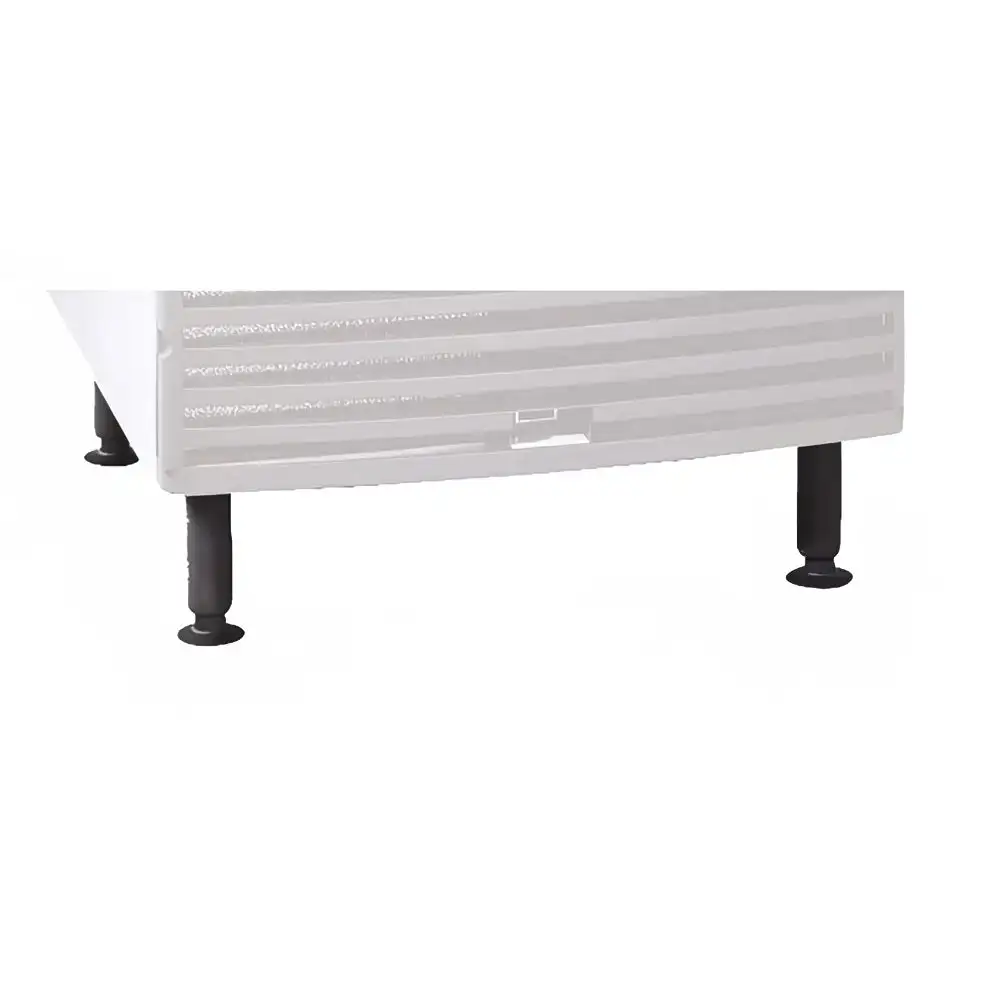 Manitowoc Ice K00145 6" Adjustable Legs (4), Secured Flange Foot, Stainless