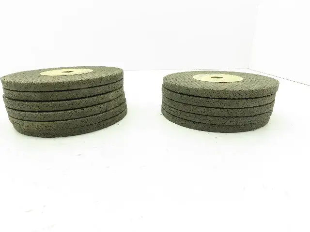Norton 37C20-R5BRA-X376C Grinding Wheel 6"x 3/8"x 5/8"   Lot of 11