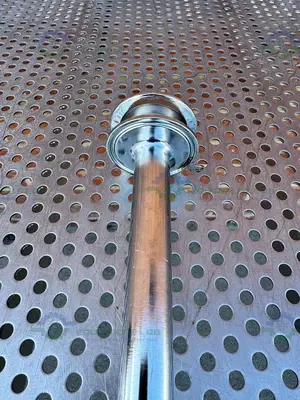 Stainless Steel 20" Syphon Tube w/ 2" OD Sanitary Fitting
