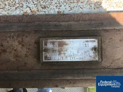 USED ESSEX Esex Air Fin Cooled Heat Exchanger, Model 711438T12