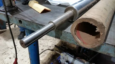 Tidland 3" Air Operated Button Shaft