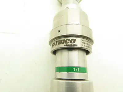Rinco C35-4-11 Ultrasonic Welding Transducer Converter 35kHz w/Booster 3047 1:1