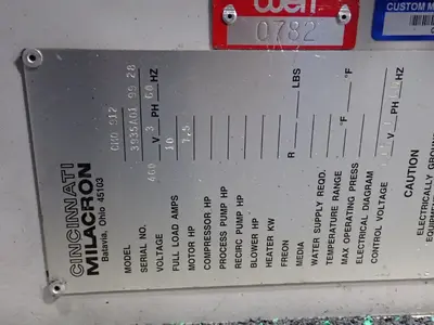 USED CINCINNATI MILACRON CMO912