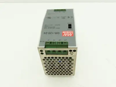 Mean Well DR-120-24 PLC Power Supply 24VDC 3.2/5A 100-240V Mixed Lot of 3