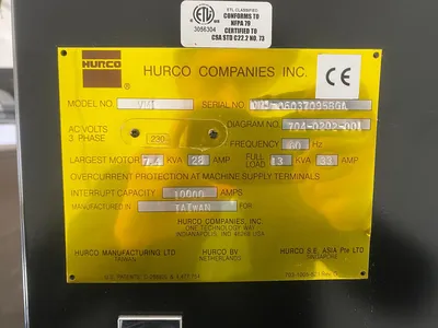 2005 HURCO VM1 Vertical Machining Centers | Midstate Machinery (10)
