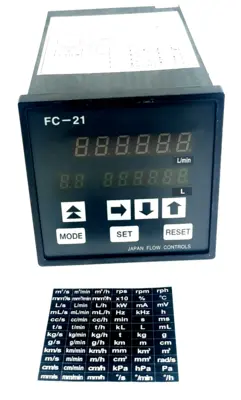 NEW JAPAN FLOW CONTROLS FC-21