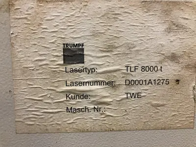 USED TRUMPF TRUFLOW 8000