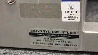 Bravo Commercial NSF Chees Grater Model GF HP 2 ind.ix cus