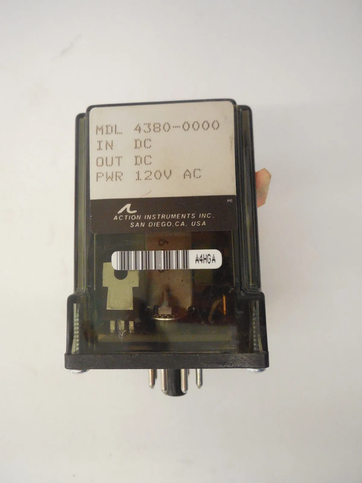 USED ACTION PAK 4380-0000 SIGNAL CONDITIONER 120V 43800000