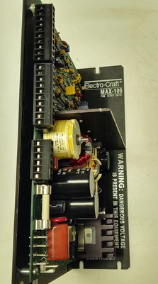 🔥Electro-Craft Max-100 115V PWM SERVO DRIVE, 9078-0121, Reliance Electric Rev E