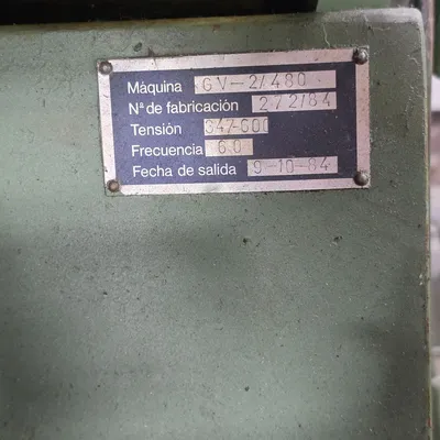 1984 SASPI GV-2 Flat Die | Barbarotto Int'l Sales Corp (7)