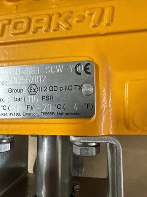 USED Hytork XL0071U-S80-SCW-Y00